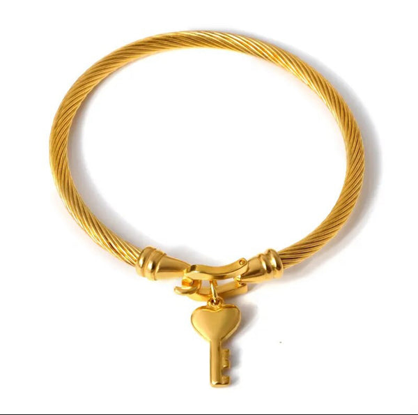Lock and Key Bracelet